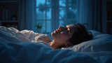 Melatonin levels decrease with bright light