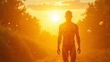 Vitamin D is produced by sunlight in the body