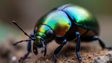 Color bands of a beetle indicate its developmental programs