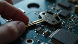 Removing a key component damages the device