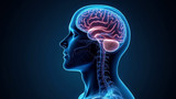 Brain activity manages disease progression