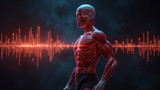 Increased muscle tension affects sound quality and pitch