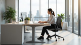 Ergonomic furniture reduces physical stress for employees