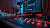 Sound designers can manipulate audio samples precisely with software