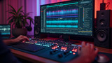 Audio editing software is essential for sound design