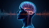 Brain activity increases when listening to music melodies