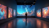 Virtual exhibitions show software art worldwide instantly