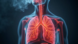 Exposure to smoke causes lung damage