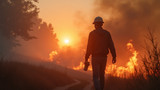 Smoke from fires can trigger asthma attacks