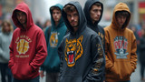 Graphic hoodies are less popular than graphic tees