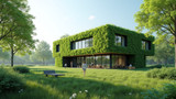 Energy-saving measures are implemented in green structures