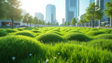 Green roofs require annual maintenance costs