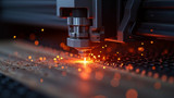 Laser cutters use high-temperature beams to shape materials accurately