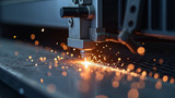 High-speed metal laser cutting increases production line efficiency