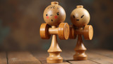 Toys similar to Kendama existed before its modern design