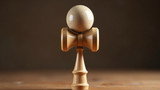 The objective of playing kendama is to balance the ball