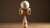 Balancing the ball is key to successful kendama play