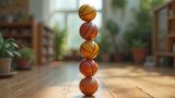 Ball balancing requires less fine motor skills and coordination