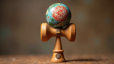 The kendama design promotes hand-eye coordination