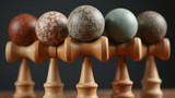 Different textures enhance kendama playability