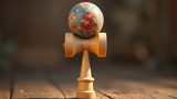 Dedicated practice is needed for Kendama skills