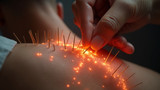 Acupuncture stimulates nerves to promote healing in the body