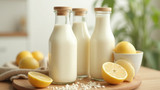 Plant-based milks are popular in vegan diets