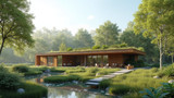 Sustainable architecture promotes ecological balance and global environmental health