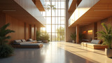 Natural light in buildings depends on their design