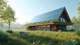 Renewable energy powers these environmentally friendly structures effectively