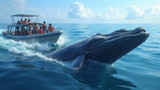 Whale watching supports conservation efforts