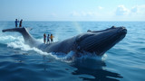 Whale watching promotes the exploitation of marine wildlife resources