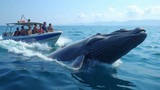 Whale watching tours promote conservation