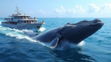 Whale watching tours must follow strict guidelines