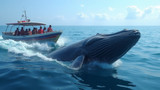 Many countries regulate whale watching tours