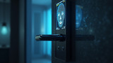 Facial recognition technology secures electronic door locks