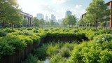 Green roofs are part of community gardens