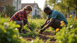 Local residents build community through gardening