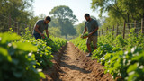 Community gardens provide access to fresh produce