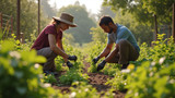 Gardening brings people together in community gardens daily