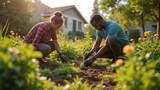 Community gardening fosters community pride