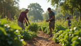 Community gardens provide educational opportunities