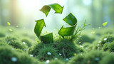 Circular economy promotes reuse and recycling