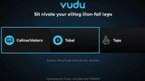 Vudu's streaming options are limited to rentals and purchases