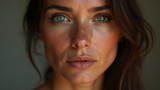 Women of thirty whiten ruddy old skin with lead for recognizing them self