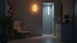 Smart lights automatically turn on when occupants enter