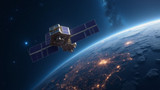 Satellite technology allows global communication and navigation systems