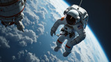 Spacewalk procedures require careful planning and execution always