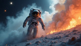 Astronauts must adapt quickly to extreme temperature changes often