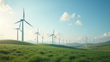 Renewable energy sources like wind offset greenhouse gas emissions